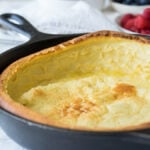 My whole family LOVED this Super Easy German Pancake Recipe! It's so easy to make that we make it almost every week!